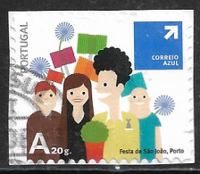 Portugal – 2011 Popular Festivals A Used Stamp On Paper - Used Stamps