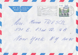 Luftpost-Brief In Die USA (ad0311) - Storia Postale