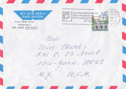 Luftpost-Brief In Die USA (ad0317) - Storia Postale