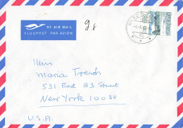 Luftpost-Brief In Die USA (ad0323) - Storia Postale