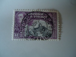 TRINIDAD & TOBAGO USED STAMPS   LANDSCAPES  WITH POSTMARK  1940 PORT - Trinidad & Tobago (1962-...)