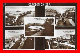 CPA CLACTON On SEA (Angleterre)  Multivues...*485 - Clacton On Sea