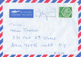 Luftpost-Brief In Die USA (ad0340) - Storia Postale