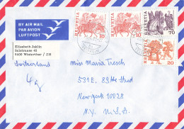 Luftpost-Brief In Die USA (ad0341) - Storia Postale