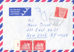 Luftpost-Brief In Die USA (ad0342) - Storia Postale