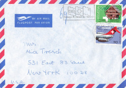 Luftpost-Brief In Die USA (ad0344) - Storia Postale