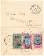 PETITE LETTRE. SOUDAN. 6 JANV 36. MOPTI PAR GAO POUR CHARENTE S GIRONDE CHARENTE - Storia Postale