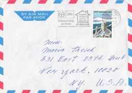 Luftpost-Brief In Die USA (ad0353) - Storia Postale