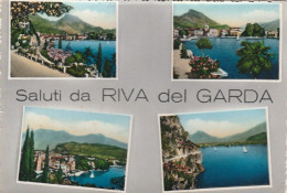 N3982 Saluti Da Riva Del Garda (Trento) - Panorama Vedute Multipla / Non Viaggiata - Autres & Non Classés