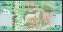 Cooks Island 10 Dollar 1992 P8 UNC - Isole Cook