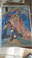 143 / AFFICHE LA MONTAGNE ENCHANTEE THEATRE DE LA PORTES ST MARTIN REPRO  29CM PAR 38CM - Affiches & Posters