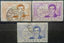 LP3972/131 - 1939 - COLONIES FRANÇAISES - GUINEE FRANÇAISE - SERIE COMPLETE - N°148 à 150 Oblitérés - Used Stamps