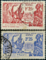 LP3972/132 - 1939 - COLONIES FRANÇAISES - GUINEE FRANÇAISE - N°151 à 152 Oblitérés - Used Stamps