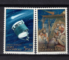 SAINT MARIN  Timbres Neufs ** De 1986  ( Ref  110 E 1)  Espace - Comète De Halley - Unused Stamps