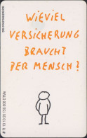 GERMANY R10/95  Kölner Postversicherung 1 - Mensch - Orange - R-Series : Régionales