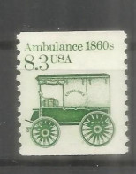 ESTADOS UNIDOS USA AMBULANCE 1860 - Kutschen