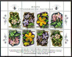 BULGARIA - 2006 - Flora - Mountain Plants - 4v Used MS - Usati