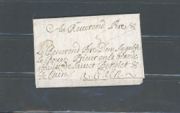 10 NARBONNE -ANCIEN REGIME-LAC EN PORT DÙ POUR CAEN 1675 -TAXE MANUSCRITE 5 - - ....-1700: Précurseurs