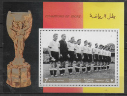 SHARJAH   BF   * *  Cup 1970     Football  Soccer Fussball  équipe D Allemagne - 1970 – Mexico