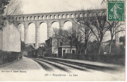 CPA13- ROQUEFAVOUR- La Gare - Roquefavour