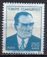 TURQUIE N° 1986 O Y&T 1971 Kemal Atatürk - Oblitérés