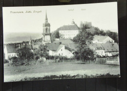 DR: AK Von Frauenstein, Sächs. Erzgebirge, Schloß U. Ruine Um1915 - Nicht Gelaufen - Frauenstein (Erzgeb.)