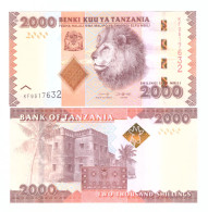 TANZANIA 2000 SHILINGI 2020 P-42c UNC - Tansania