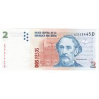 Argentine, 2 Pesos, KM:346, NEUF - Argentine