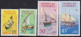 Comores      .  Michel    .    61/64    .   **       .    Neuf Avec Gomme Et SANS Charnière - Comores (1975-...)