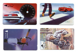 Bahrain Phonecards - Occasional Cards - 4 Cards Complete Set - Batelco -  ND 1993 Used Cards - Bahrain