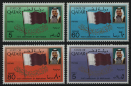 Qatar 1981 - Mi-Nr. 810-813 ** - MNH - Unabhängigkeit / Independence - Qatar