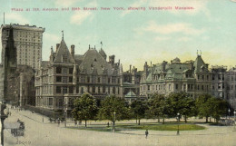 Plaza At 5th Avenue And 59th Street, Showing Vanderbilt Mansion. - Plaatsen & Squares