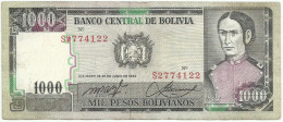 Bolivia - 1000 Pesos 1982 - Bolivia