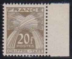 France    .  Y&T   .     Taxe 77       .   **      .    Neuf Avec Gomme Et SANS Charnière - 1859-1959.. Ungebraucht