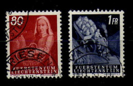 Liechtenstein - (1951) - Travaux Agricoles - Oblit - Oblitérés