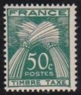 France    .  Y&T   .     Taxe  80       .   **      .    Neuf Avec Gomme Et SANS Charnière - 1859-1959 Nuovi