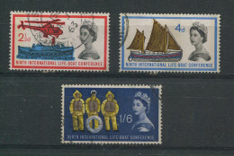 STAMPS - 1963 LIFEBOAT PHOSPHOR SET VFU - Usati