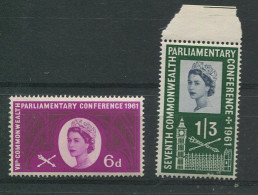 STAMPS - 1961 PARLIAMENTARY CONFERENCE SET MNH - Unused Stamps