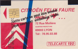 Telecarte Publique F168 NSB - Citroen Lyon - 120 U - So3 - 1991 - 1991