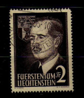 Liechtenstein - (1955) -  2 F. Prince Francois-Joseph II - Oblit - Oblitérés