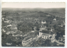 CPSM 46 Lot - MIERS - Vue Aérienne - L'Eglise Et Le Centre - Peu Commune - Gramat