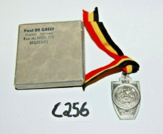 C256 Ancienne Médaille - Paul De Greef - Bruxelles - Autres & Non Classés