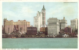 New York Sky Line From Jersey, Verlag Detroit Publishing Co., 12082 - Manhattan