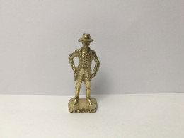 Kinder : K94 N113  Berühmte Westmänner II 1985-93 -  Jim Bridger  - Gold  - Scame - 40mm - 1 - Figurines En Métal