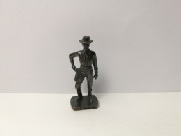 Kinder : K94 N114  Berühmte Westmänner II 1985-93 -  John Wesley Hardin  - Brüniert - Scame - 40mm - 5 - Figurine In Metallo