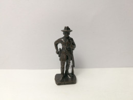 Kinder : K94 N114  Berühmte Westmänner II 1985-93 -   Kit Carson  - Brüniert - Scame - 40mm - 7 - Figurine In Metallo