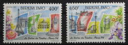 Burkina Faso 1293-1294 Postfrisch Briefmarke Auf Briefmarke #SZ490 - U.P.U.
