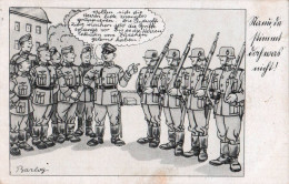 G8055 - Barlog Cartoon Humor Scherzkarte 2. WK WW - Feldpost - Driesen Verlag - War 1939-45