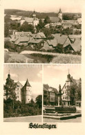 43262800 Schleusingen Panorama Schloss Brunnen Schleusingen - Schleusingen