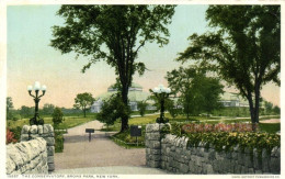 The Conservatory, Bronx Park, Detroit Publishing Co., 10597 - Parchi & Giardini